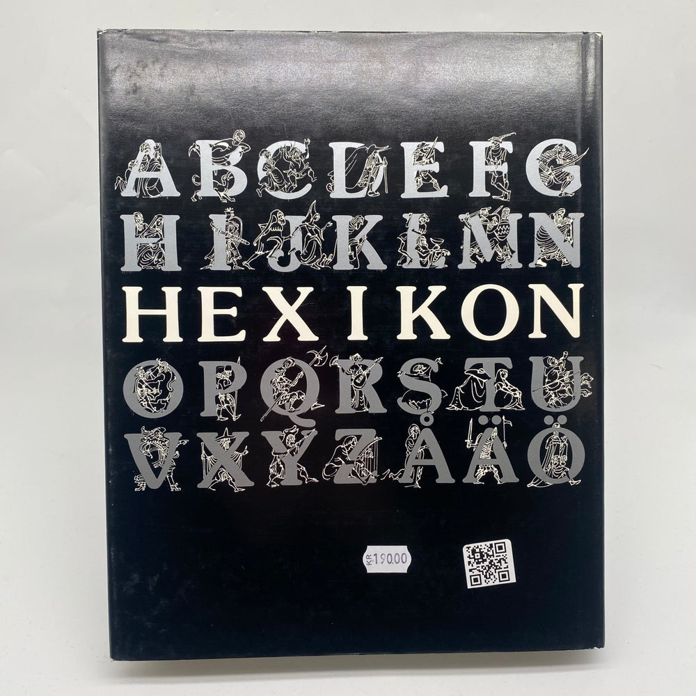Mystisk "Hexikon" Bok med Symboler och Tecken - Homy Secondhand Online