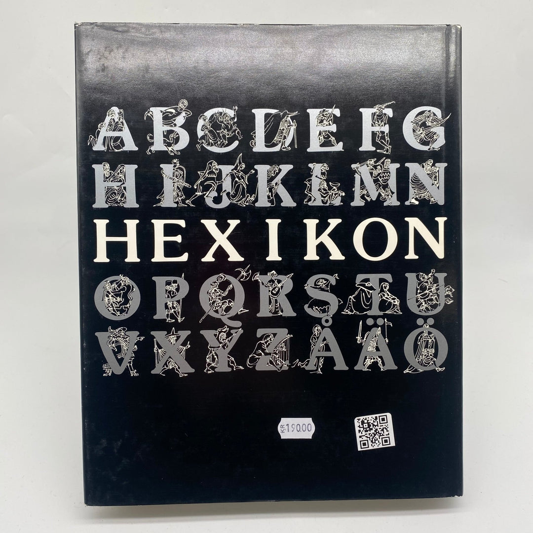Mystisk "Hexikon" Bok med Symboler och Tecken - Homy Secondhand Online