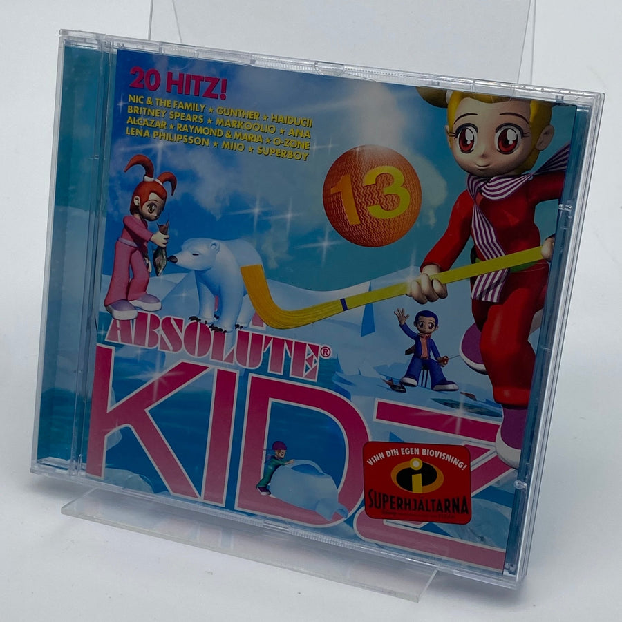 Barnfavoriter: Absolute Kidz 13 Musik - CD - Homy Secondhand Online