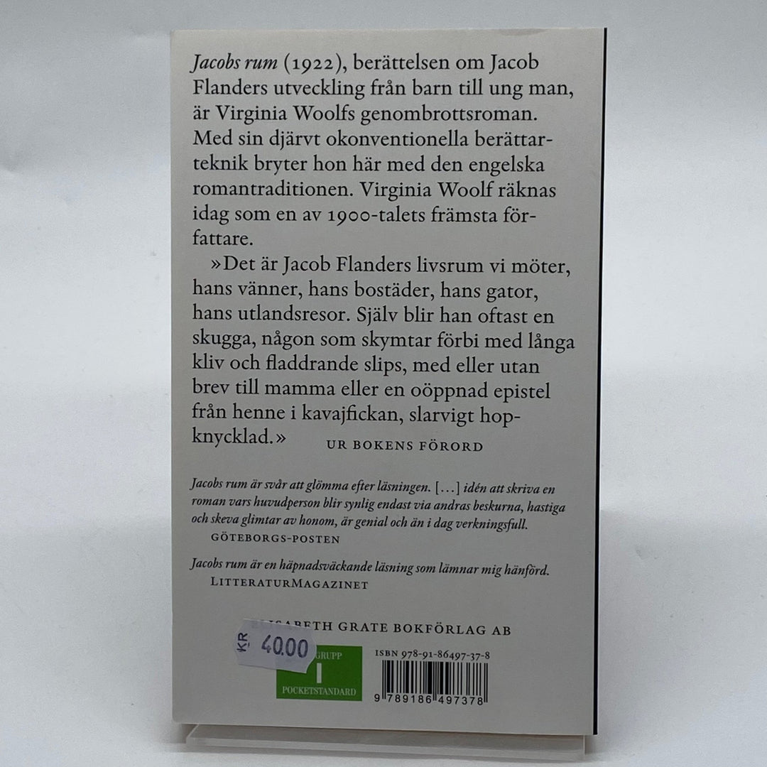 Virginia Woolf Jacobs rum klassiker pocket - Homy Secondhand Online