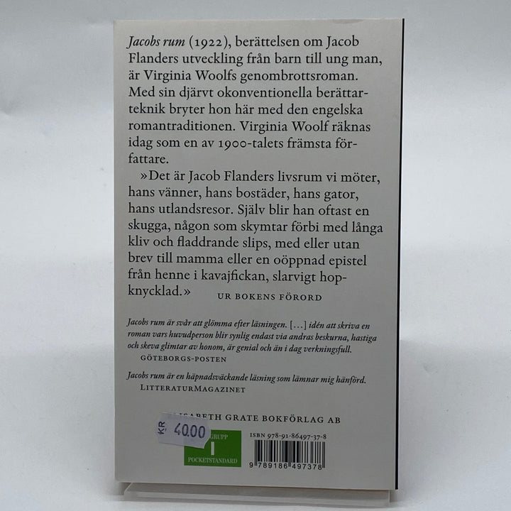 Virginia Woolf Jacobs rum klassiker pocket - Homy Secondhand Online