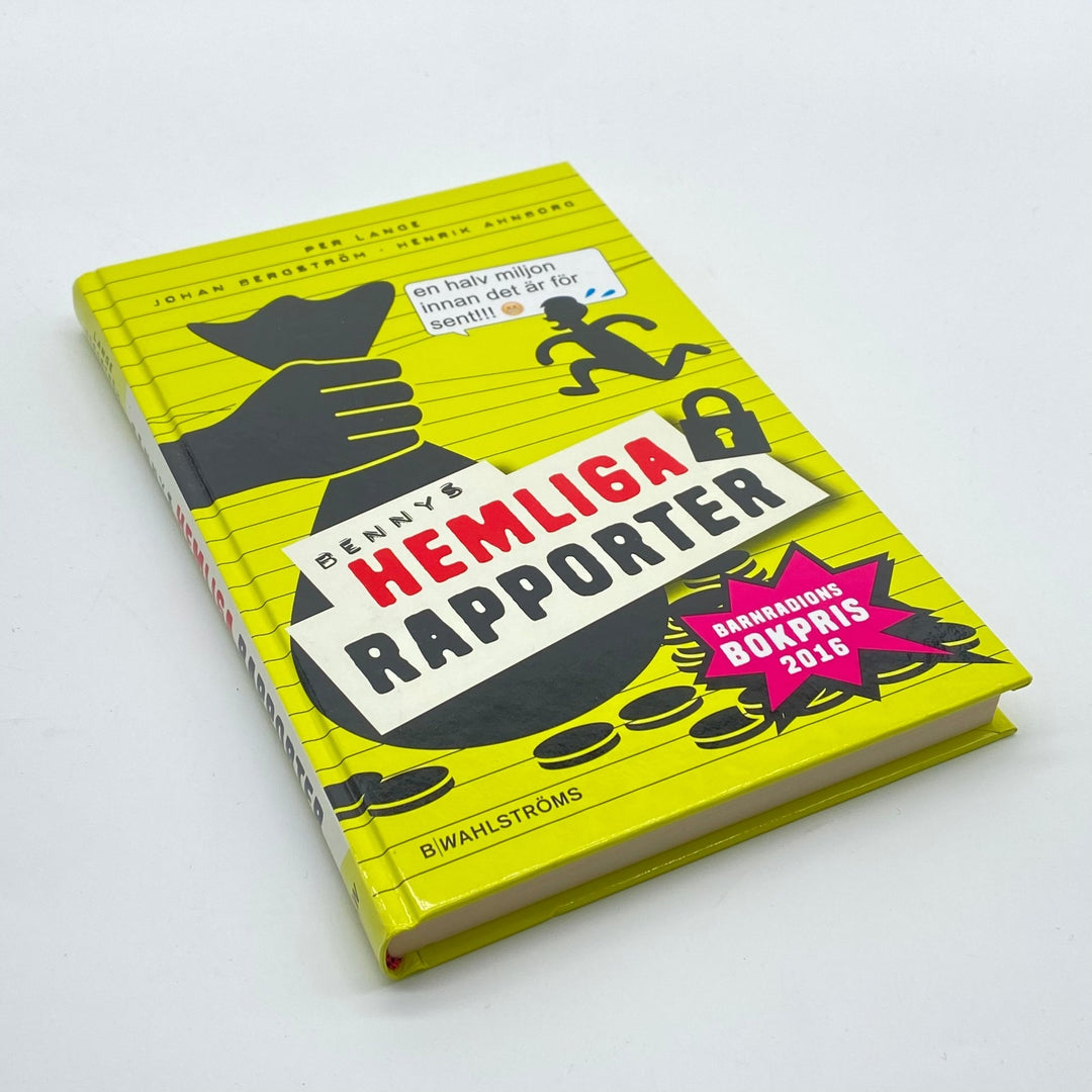 Barnbok "Bennys Hemliga Rapporter" 2016 - Homy Secondhand Online
