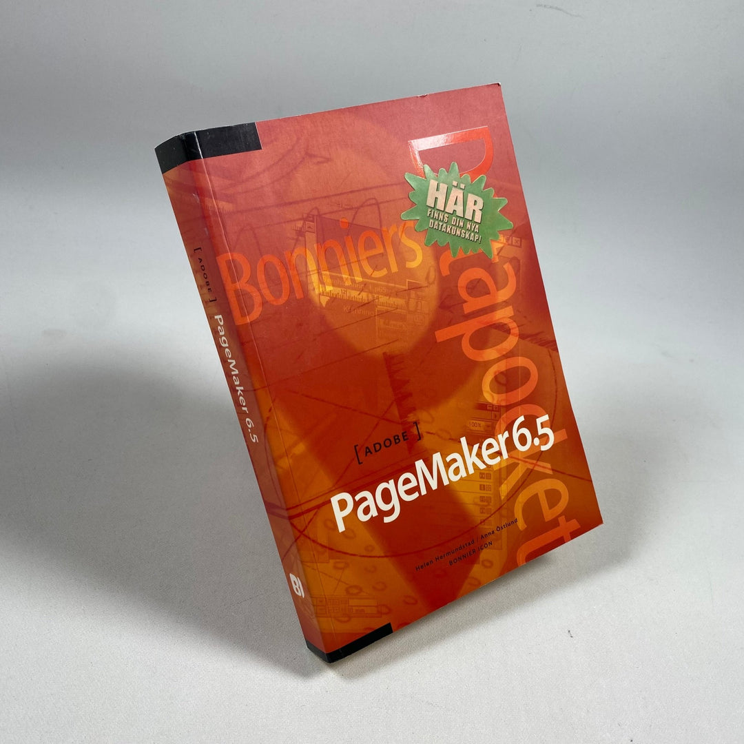 Bonniers PageMaker 6.5 Handbok - Lär Dig Snabbt - Homy Secondhand Online