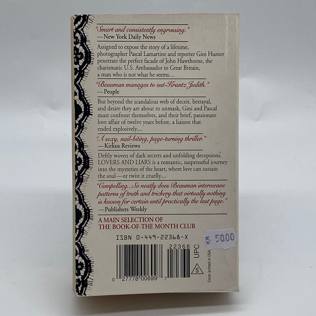 Sally Beauman "Lovers and Liars" bästsäljande roman - Homy Secondhand Online