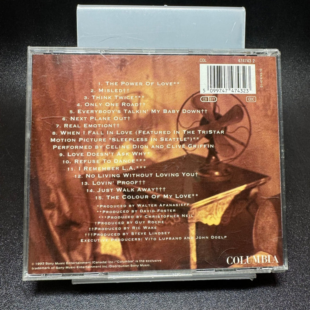 Celine Dion - The Colour of My Love CD - Homy Secondhand Online
