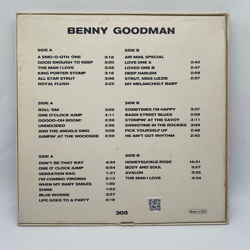Benny Goodman 3LP Box – Jazzklassiker i samling - Homy Secondhand Online