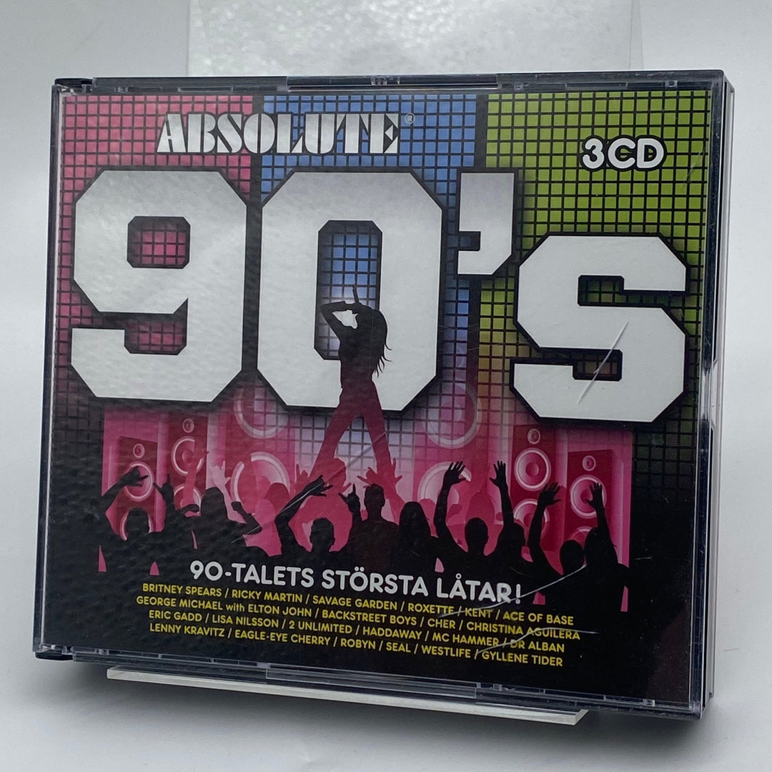 Absolut 90 - talets Största Hits 3CD Set - Homy Secondhand Online