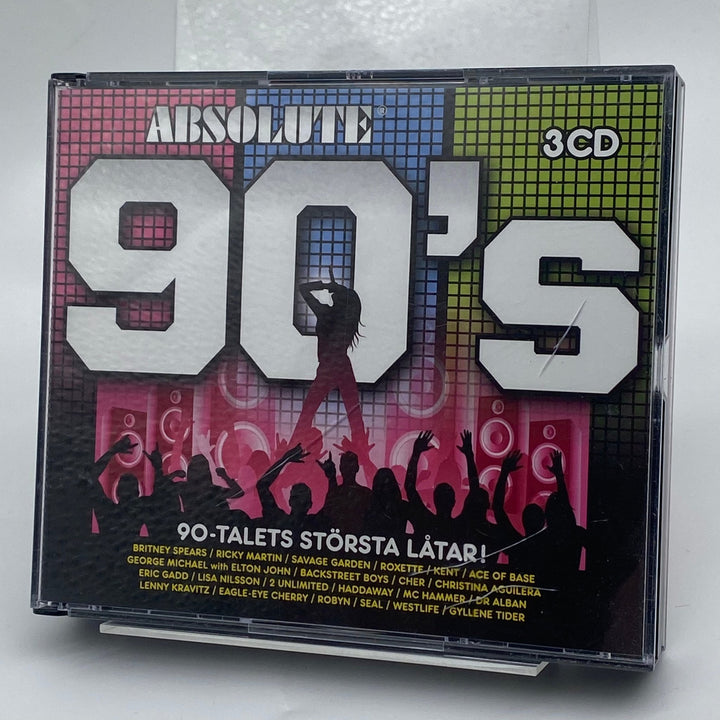 Absolut 90 - talets Största Hits 3CD Set - Homy Secondhand Online