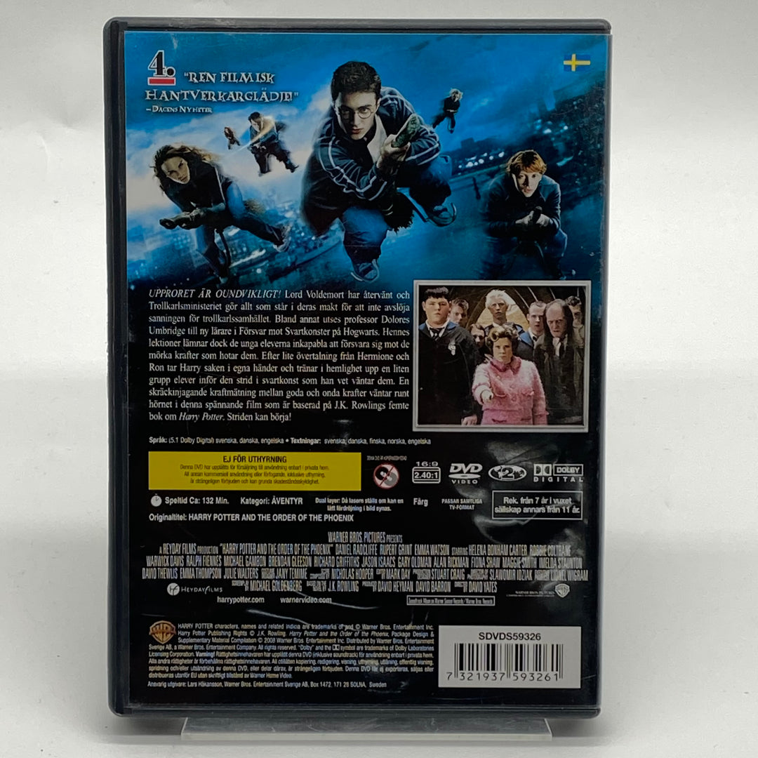 Harry Potter och Fenixorden DVD-film