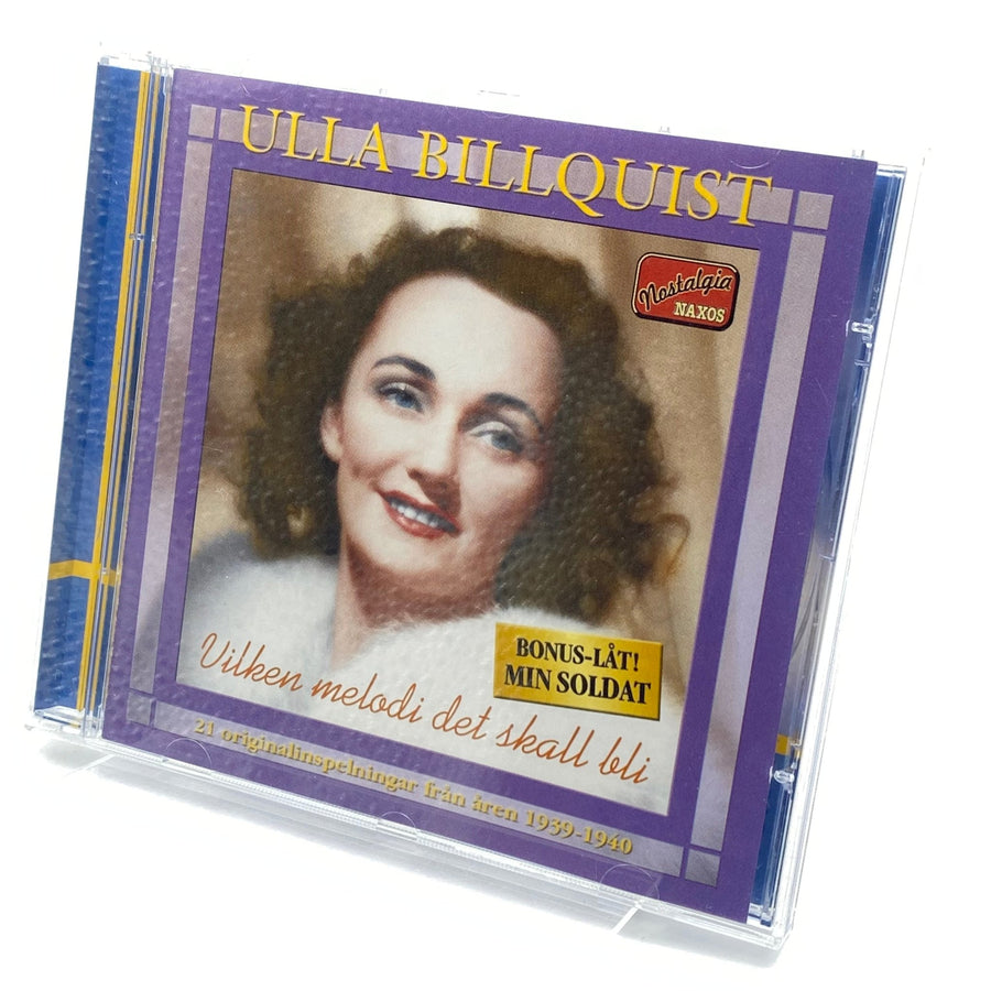 Ulla Billquist Nostalgi CD – Svenska Klassiker 1939 - 1940 - Homy Secondhand Online