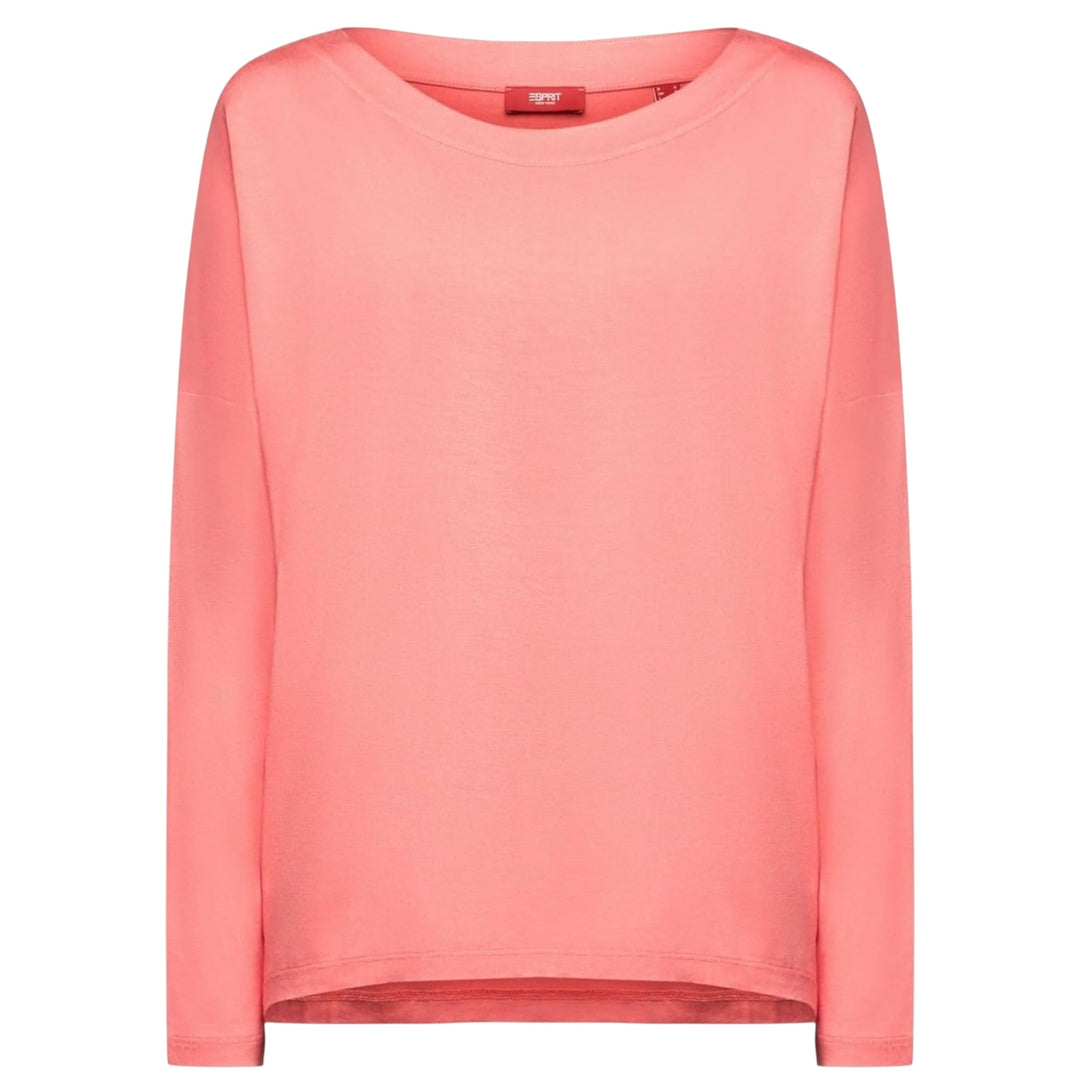 Esprit rosa sweatshirt i bomull