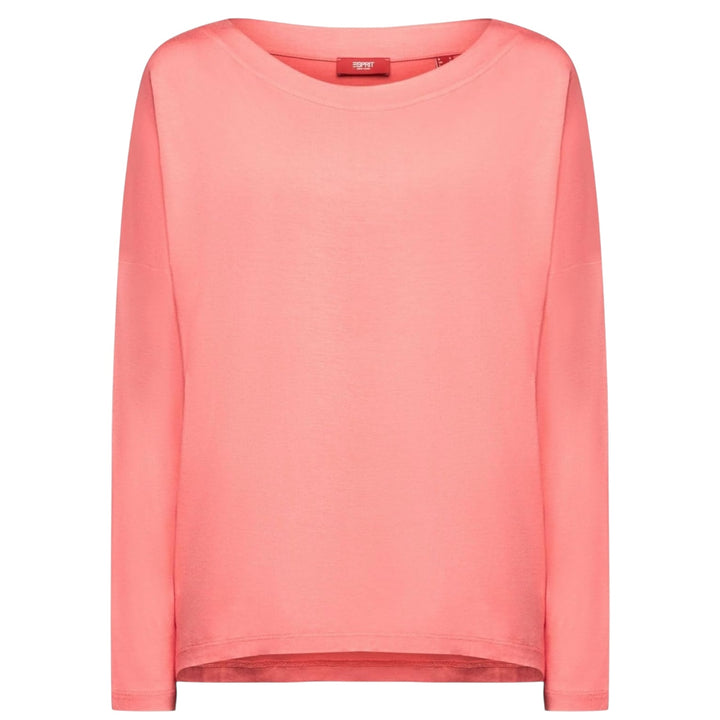 Esprit rosa sweatshirt i bomull