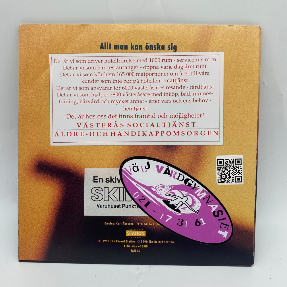 Freda' Vinylsingel "Allt man kan önska sig" - Homy Secondhand Online