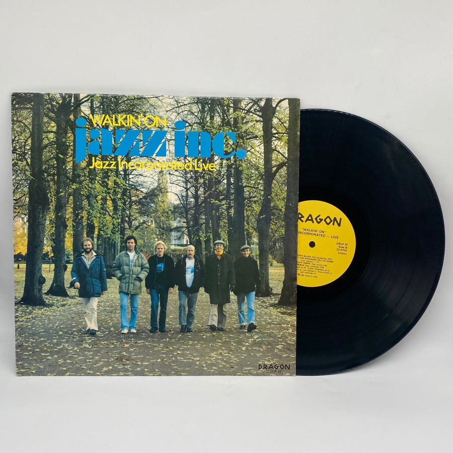 Jazz Inc. "Walkin' On" Live Vinylskiva - Homy Secondhand Online