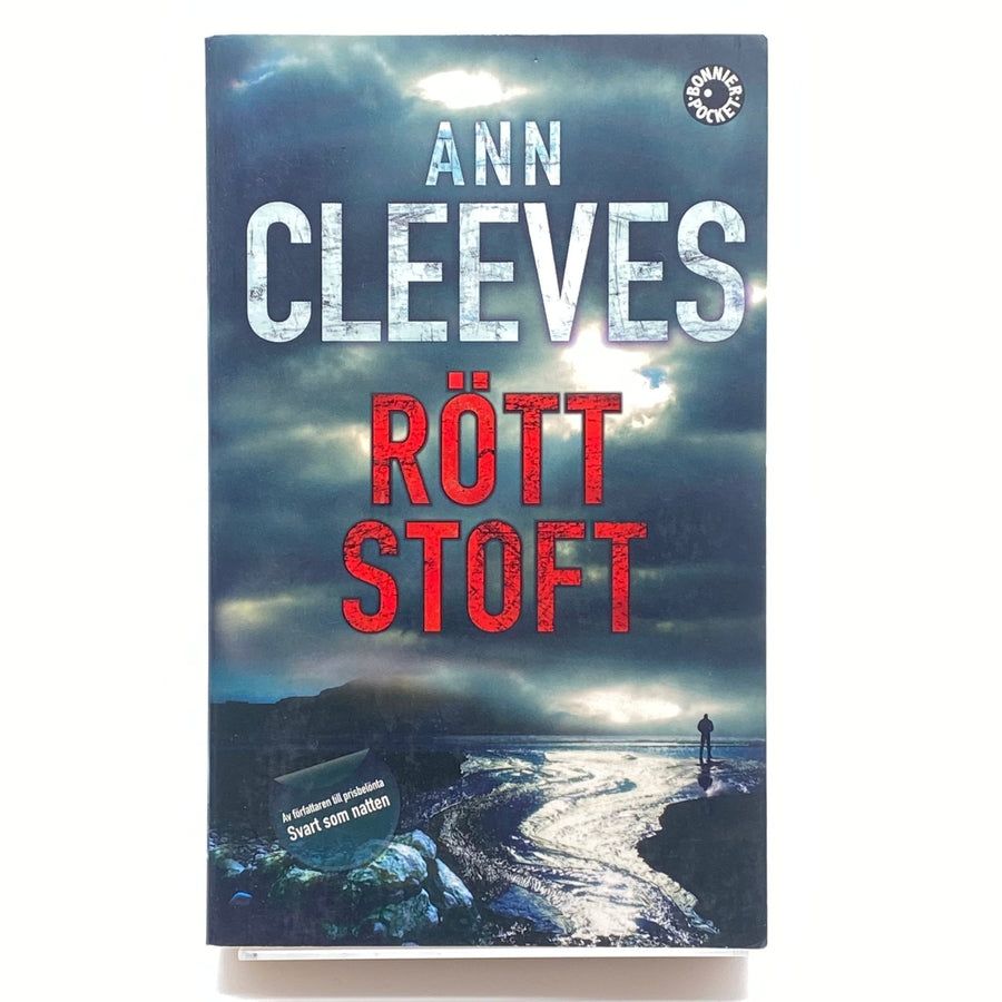Blått pocketbok Deckare "Rött stoft" Ann Cleeves - Homy Secondhand Online