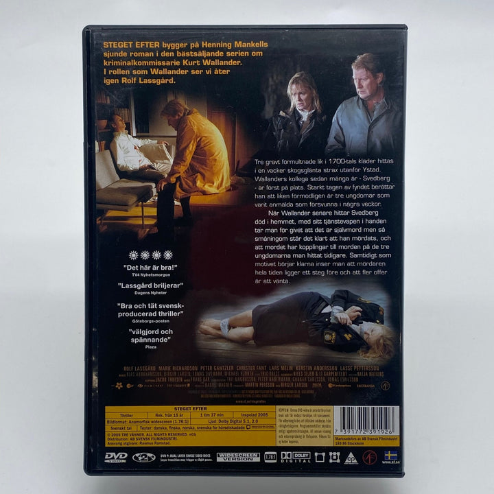 Wallander: Steget Efter - Spännande Svensk Thriller DVD - Homy Secondhand Online