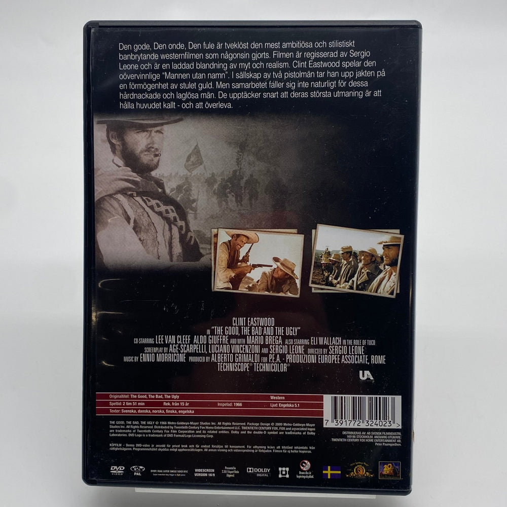 Clint Eastwood Klassiker på DVD: Den gode, den onde, den fule - Homy Secondhand Online