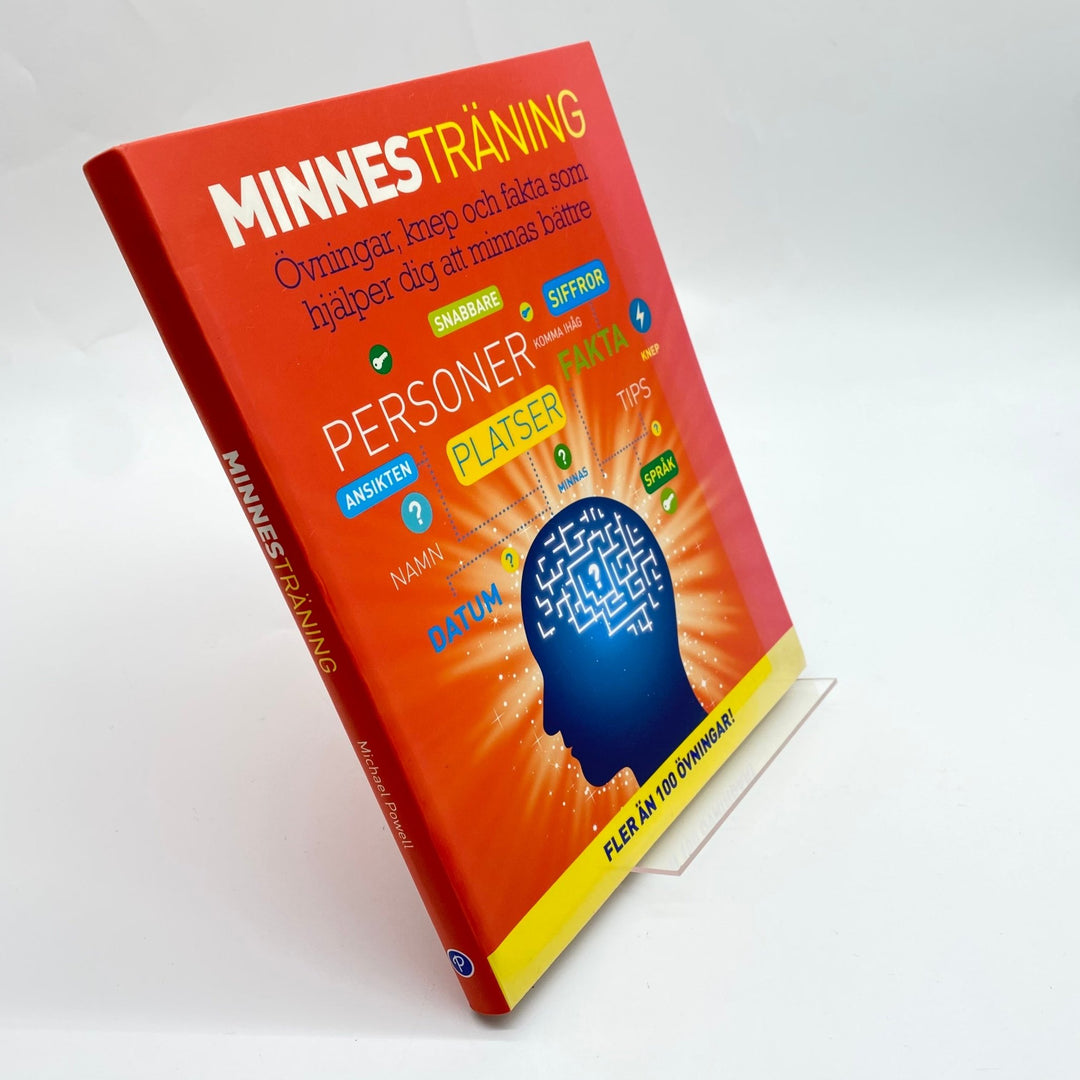 Minneträning Bok med Över 100 Övningar - Homy Secondhand Online