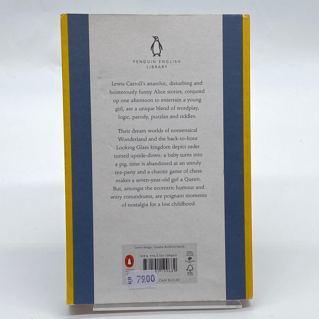 Alice i Underlandet med flamingomotiv Lewis Carroll