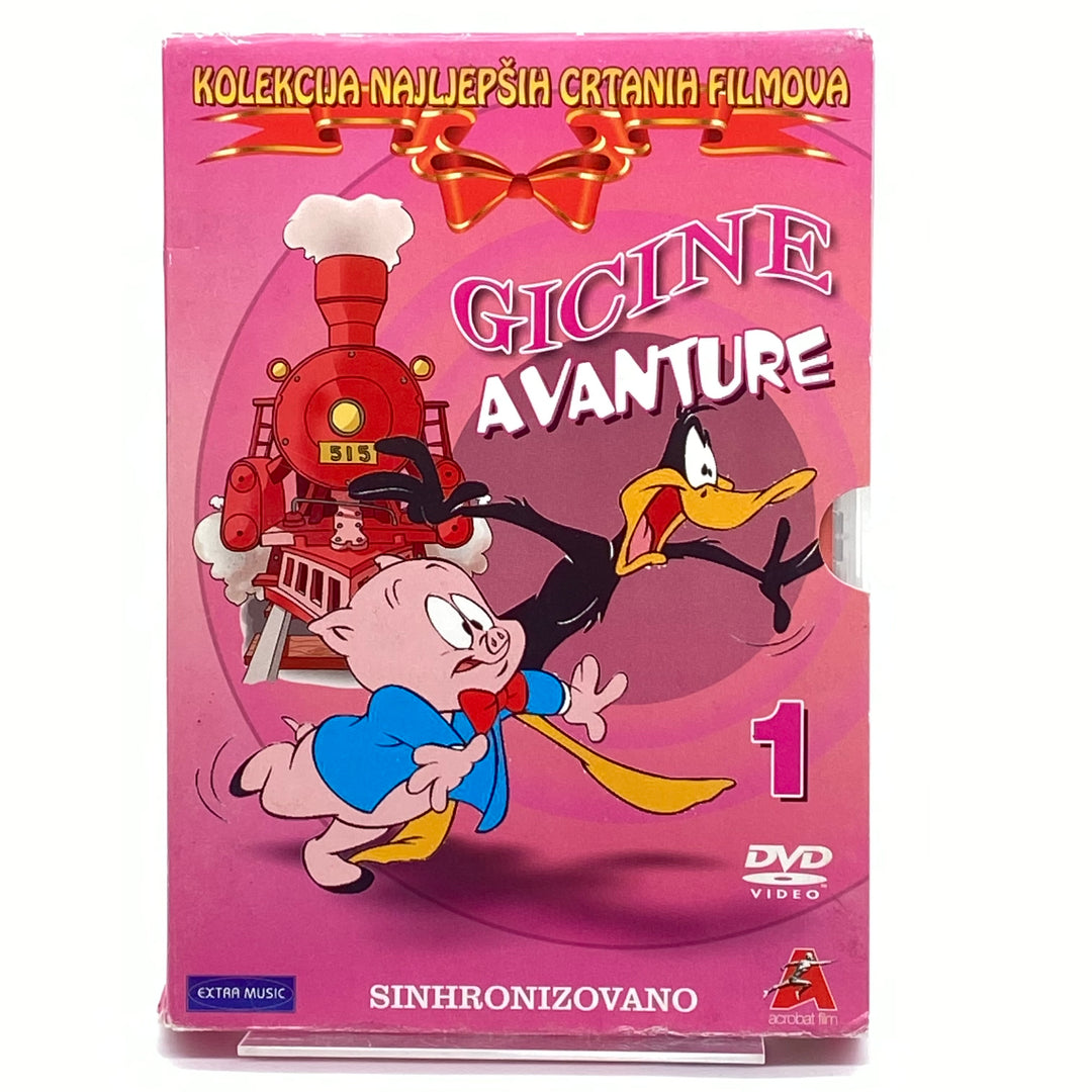 Animerad barnfilm på DVD, klassiska karaktärer