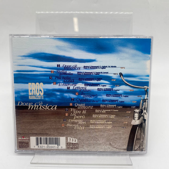 Eros Ramazzotti Retro CD Dove c'è musica