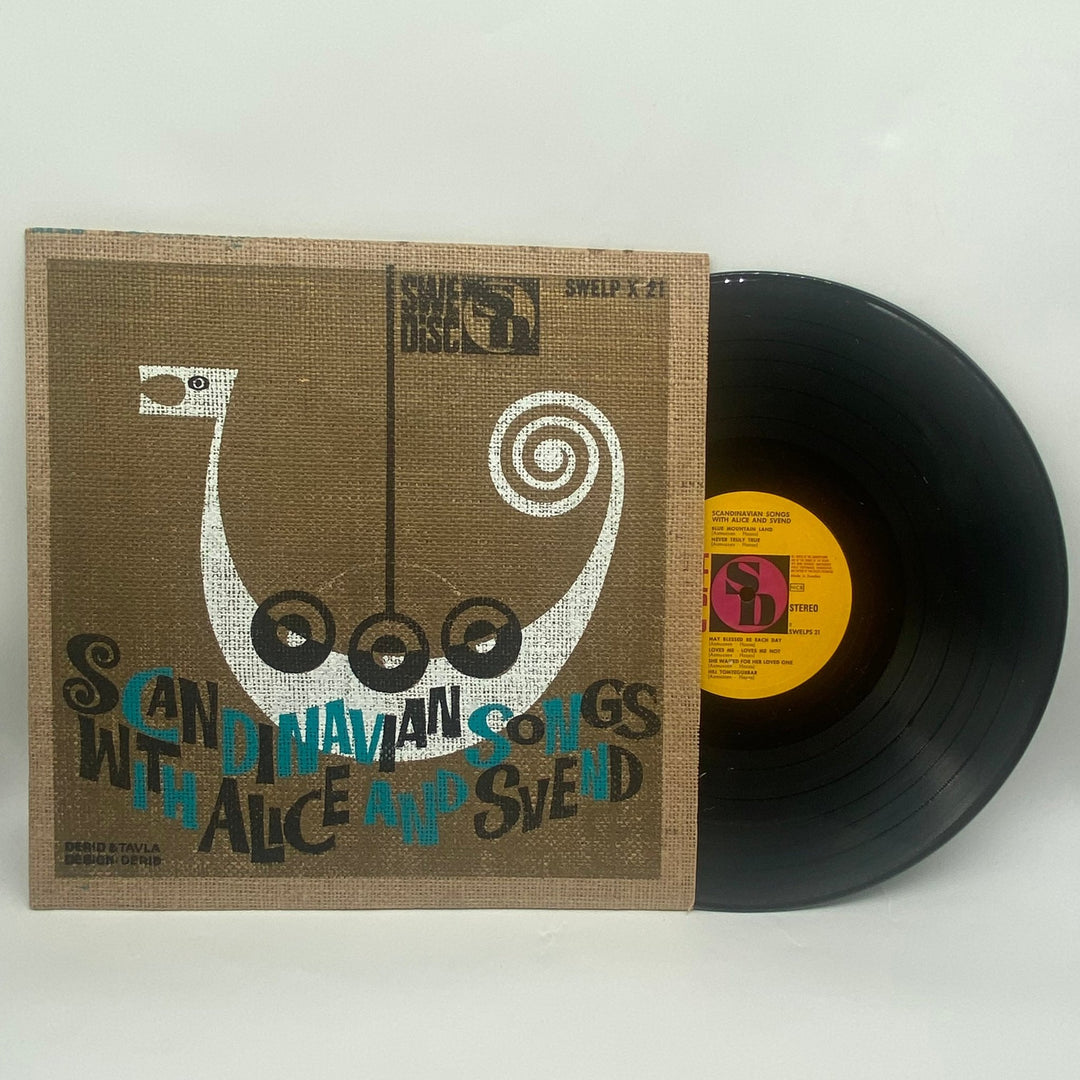 Skandinaviska Sånger med Alice och Svend Vinyl - Homy Secondhand Online