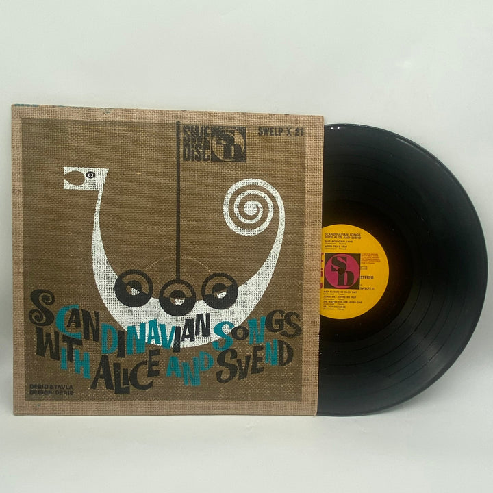 Skandinaviska Sånger med Alice och Svend Vinyl - Homy Secondhand Online