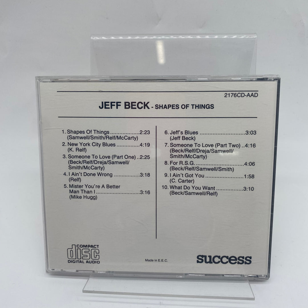 Jeff Beck CD Shapes of Things Retro