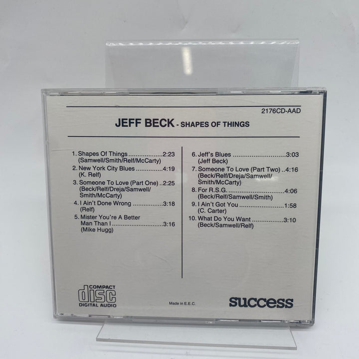 Jeff Beck CD Shapes of Things Retro