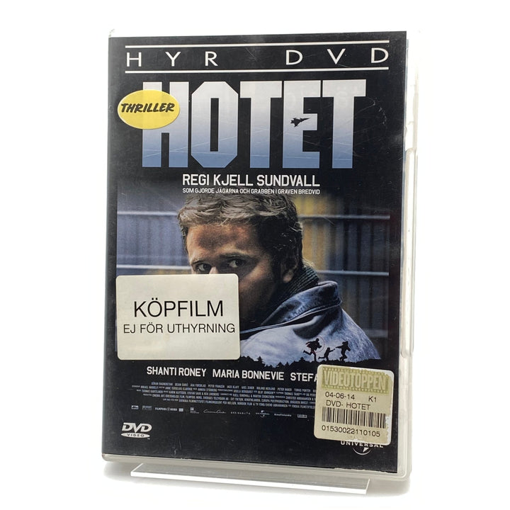 Hotet thriller DVD film Kjell Sundvall - Homy Secondhand Online