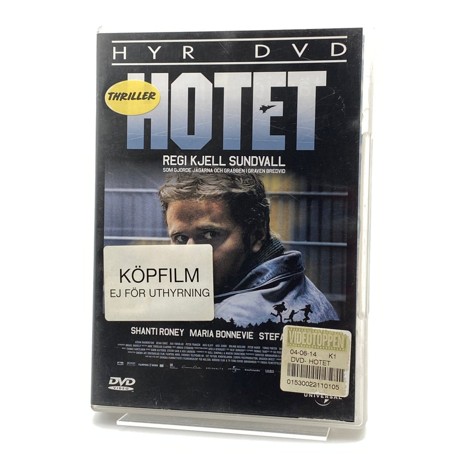 Hotet thriller DVD film Kjell Sundvall - Homy Secondhand Online