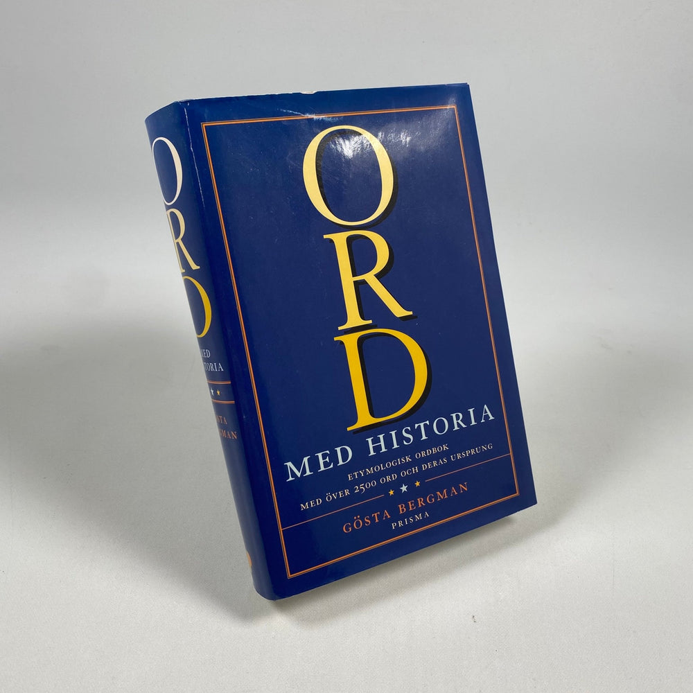 Ordbok om ords ursprung av Gösta Bergman - Homy Secondhand Online