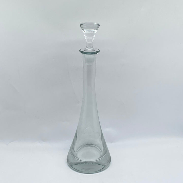 Elegant glaskaraff med smal hals 32 cm