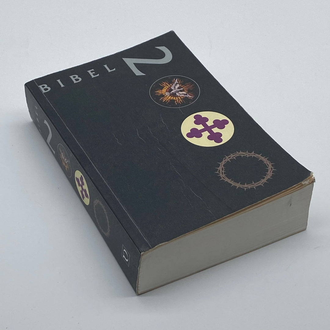 Svart Bibel med Symbol Motiv - Homy Secondhand Online