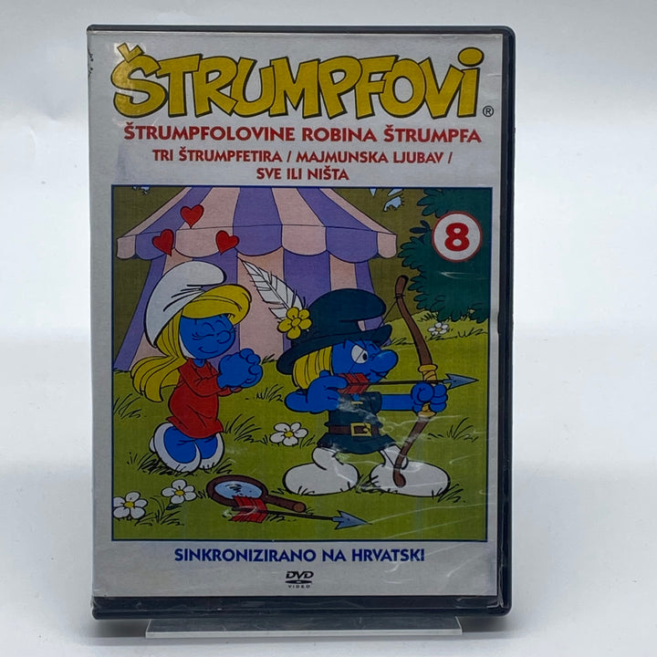 Smurfarna DVD säsong 8 kroatisk version