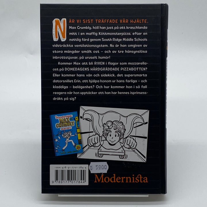 Max Crumbly 2 Kaos i Skolan Barnbok - Homy Secondhand Online