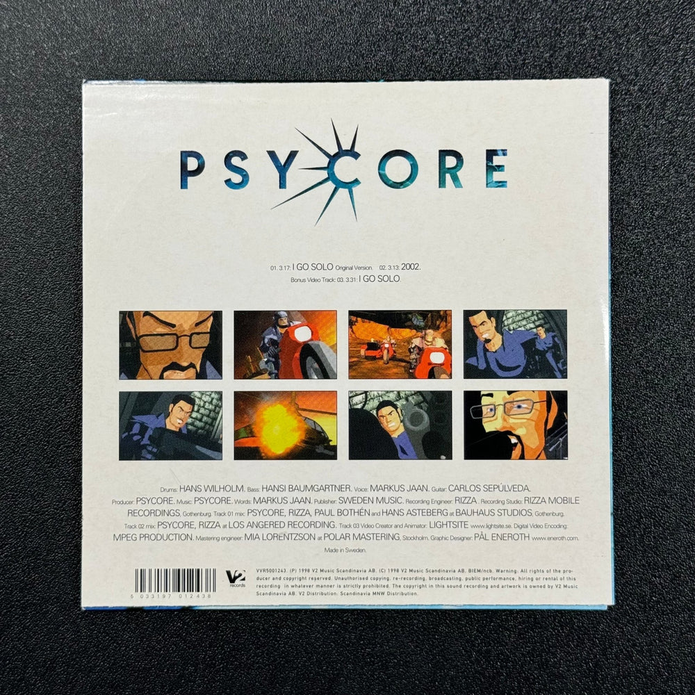 Psycore - I Go Solo CD Singel - Homy Secondhand Online