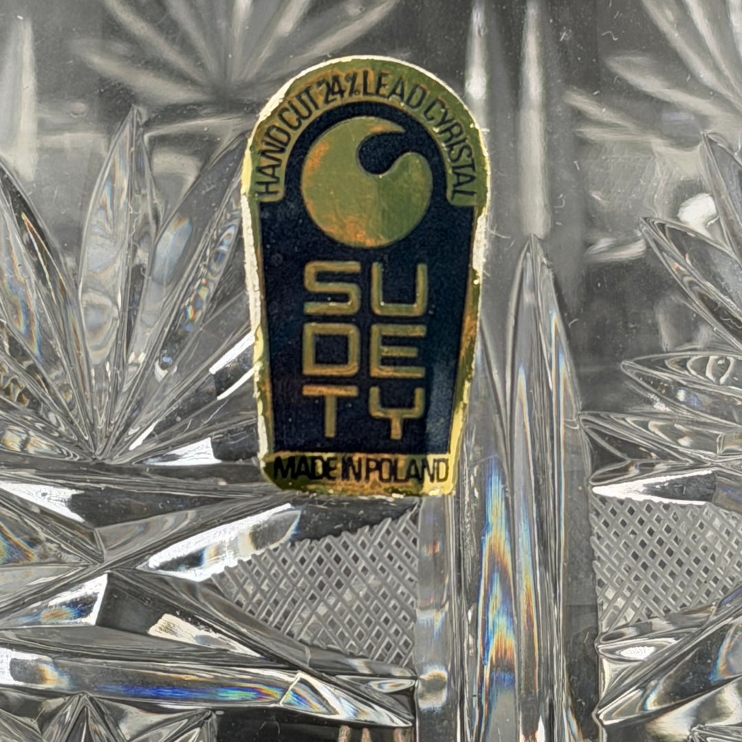 Kristallkanna Retro Sudety Mycket Gott Skick