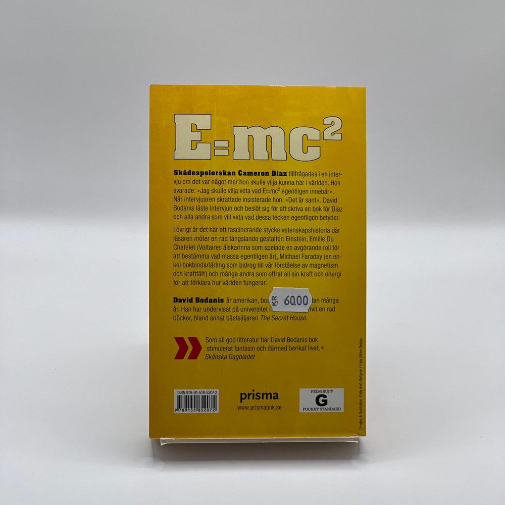 Fascinerande bok om Einsteins berömda formel E=mc² - Homy Secondhand Online