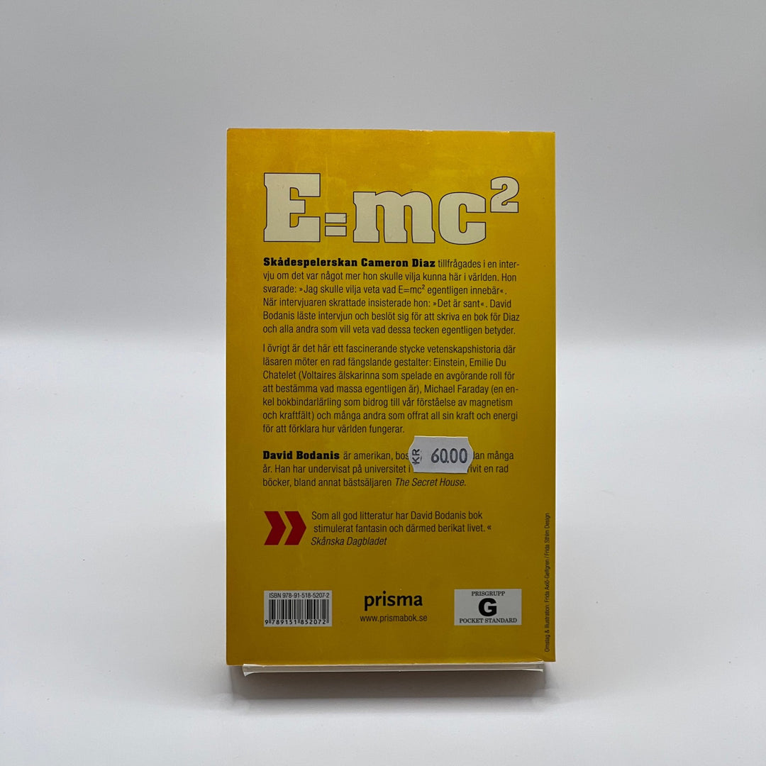 Fascinerande bok om Einsteins berömda formel E=mc² - Homy Secondhand Online