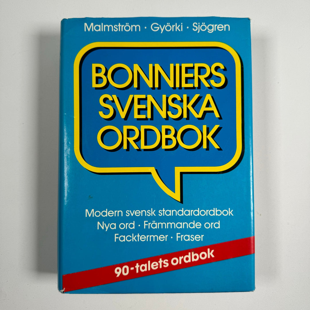 Bonnier's Svenska Ordbok: Modern Standardordbok från 90 - talet - Homy Secondhand Online