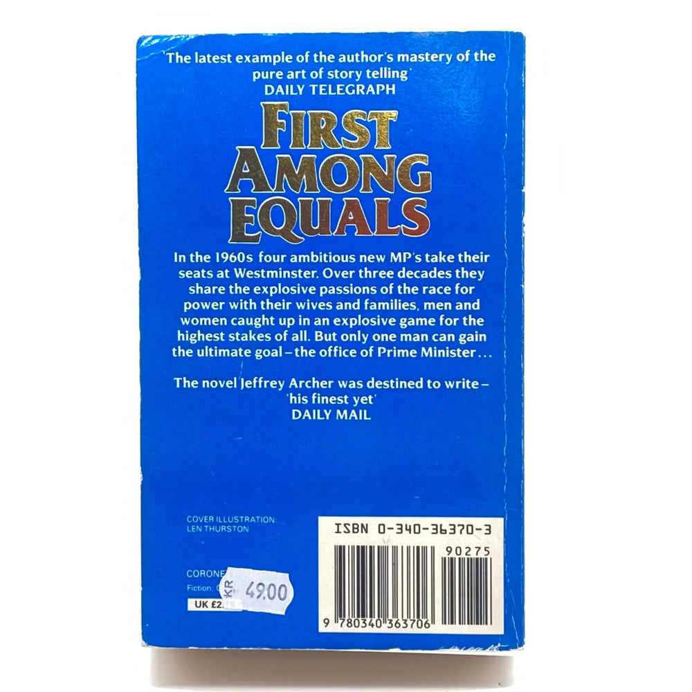 Jeffrey Archer First Among Equals pocketbok - Homy Secondhand Online