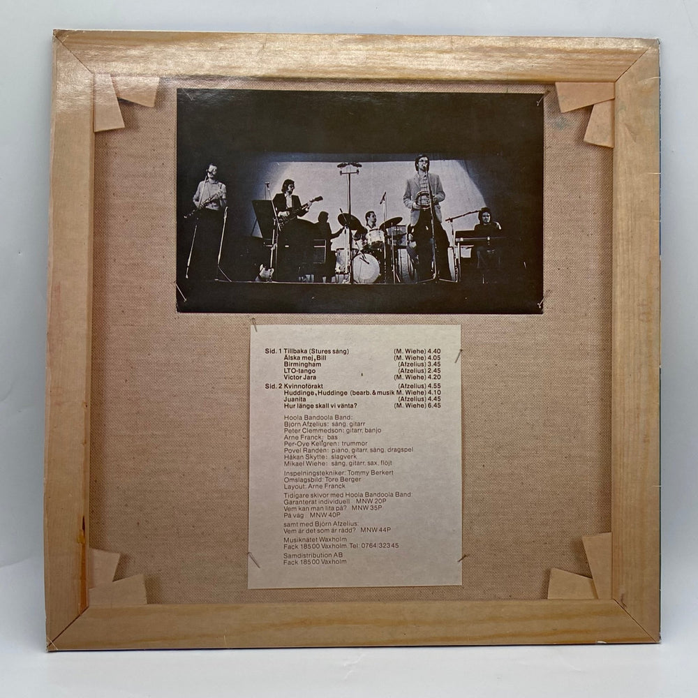 Hoola Bandoola Band vinylskiva Fri Information - Homy Secondhand Online