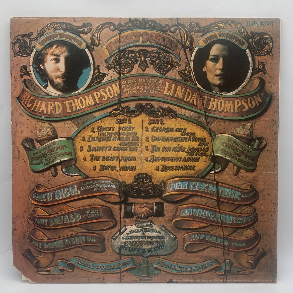 Richard & Linda Thompson vinylskiva "Hokey Pokey" - Homy Secondhand Online