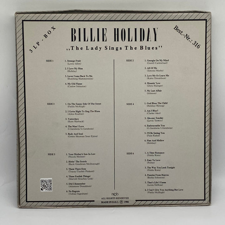 Billie Holiday - The Lady Sings the Blues Vinyl Box - Homy Secondhand Online
