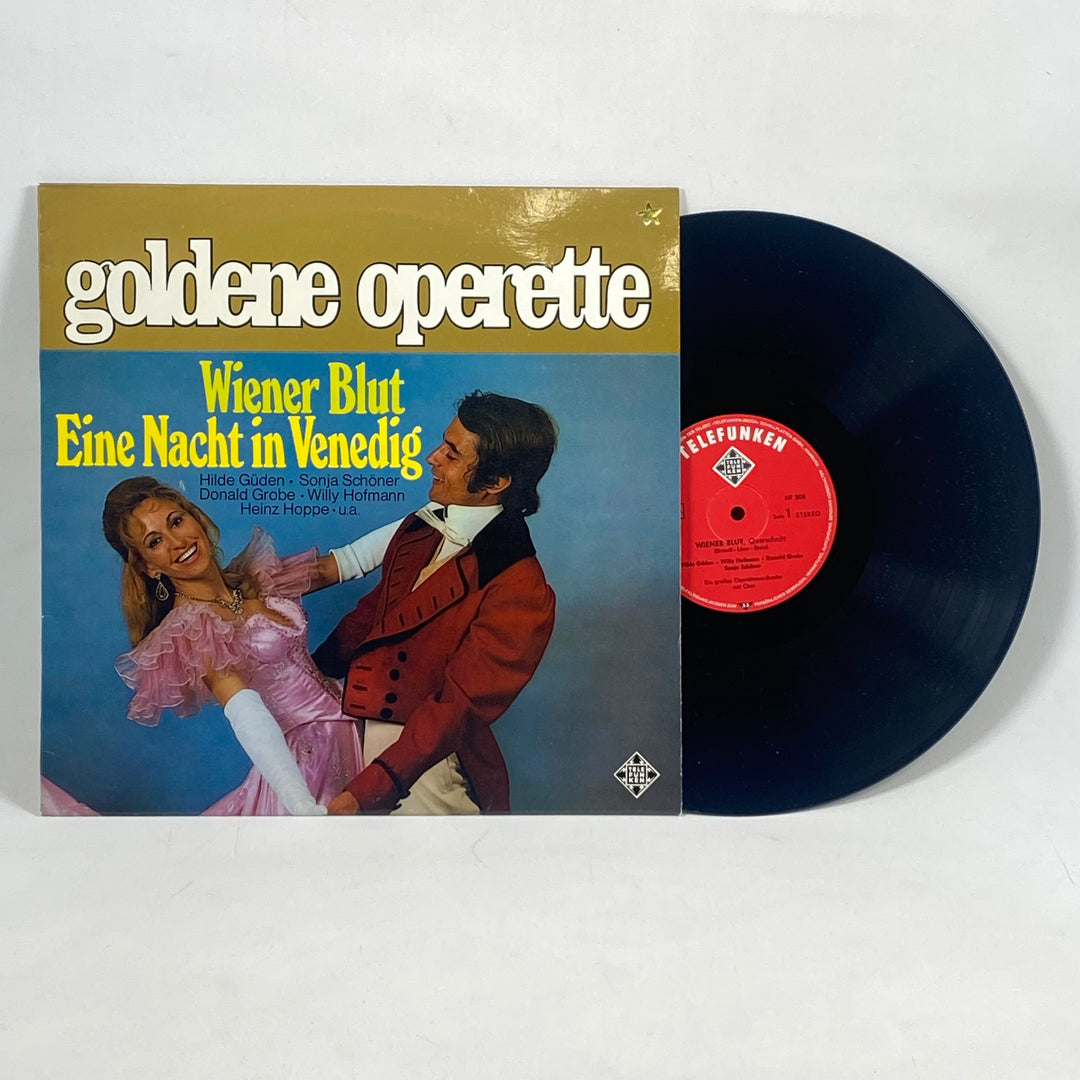 Retro vinylskiva operettklassiker Telefunken 12 tum