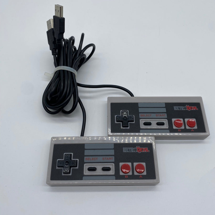 Dubbla USB - handkontroller med klassisk design – RetroDevil - Homy Secondhand Online