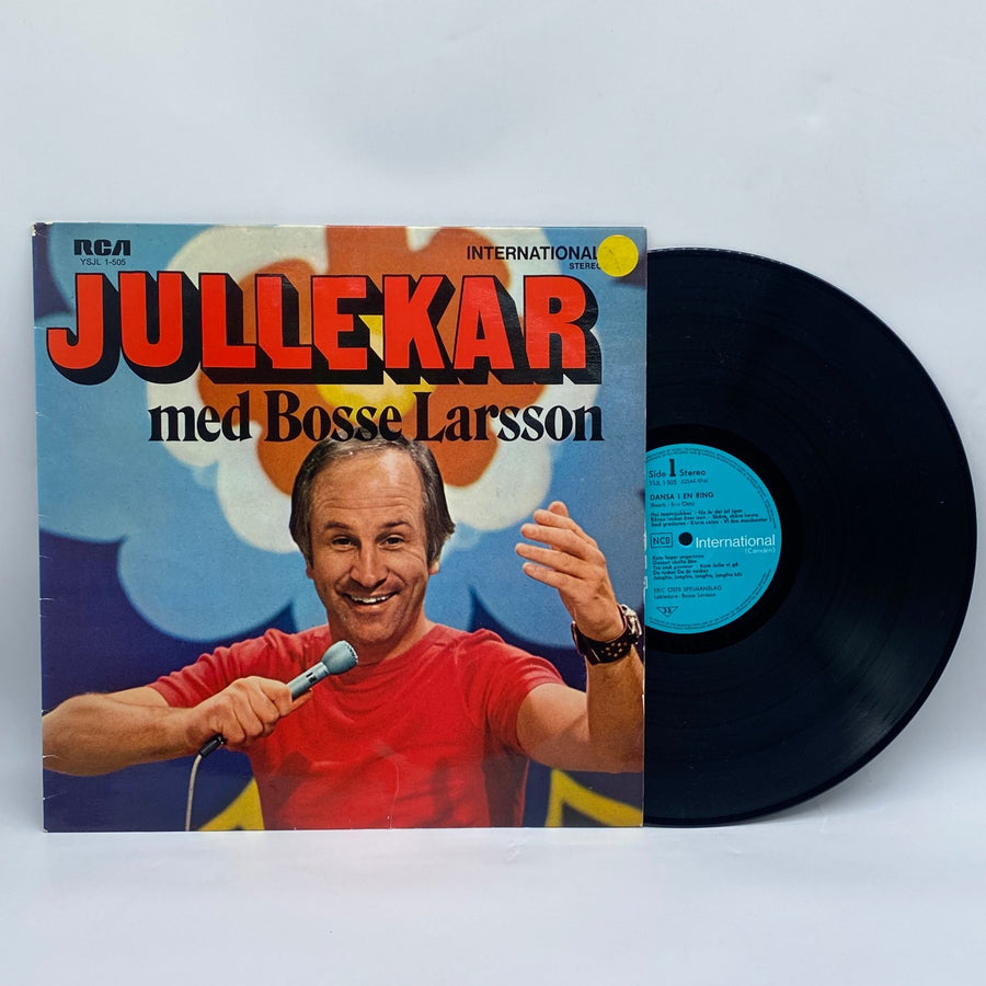Vinylskiva Jullekar med Bosse Larsson Retro - Homy Secondhand Online