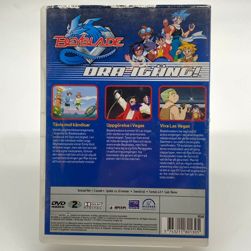 Beyblade DVD - Spännande Drakstrider Volym 8 - Homy Secondhand Online