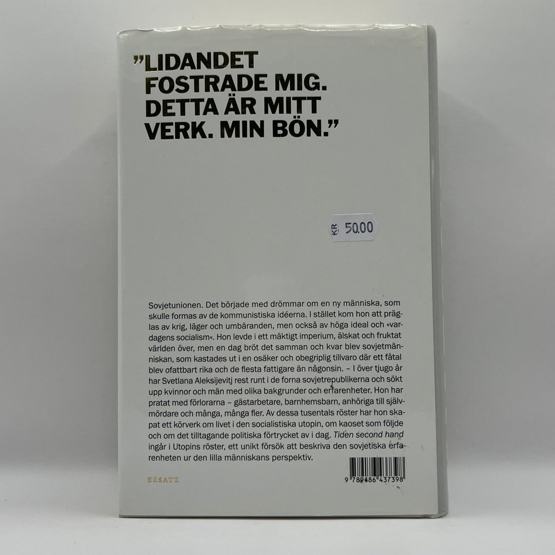 Nobelprisad Aleksijevitj – Tiden Second Hand 2015 - Homy Secondhand Online